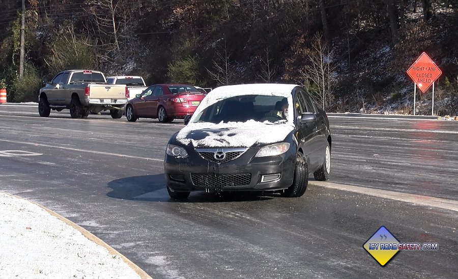 Birmingham, Alabama icy roads