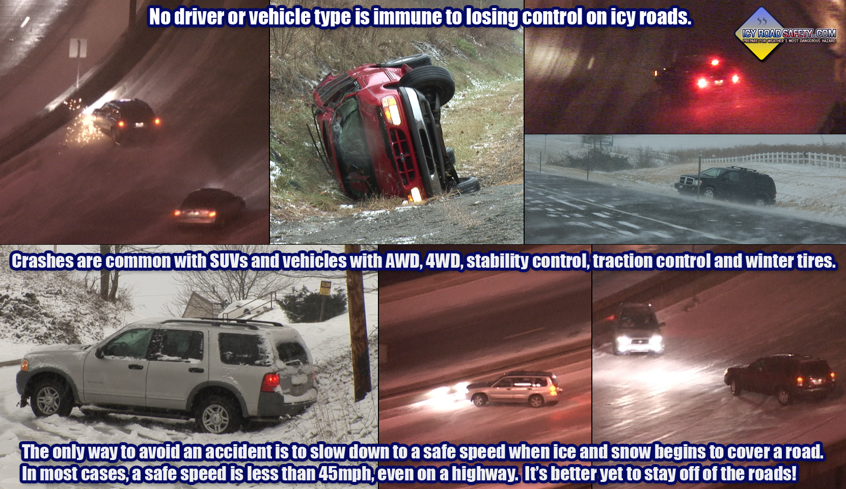 Road Icing Safety Tips to Remember