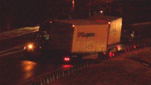 Tractor-trailers jackknifing in St. Louis