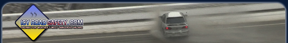 Icy Road Safety .com :: Prepare for winter's worst hazard - sponsored by 
